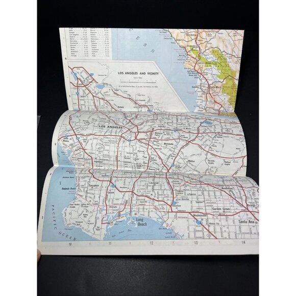 1978  The Murray Map Of The Golden State Of California Insets Of Freeway Systems - Picture 6 of 12
